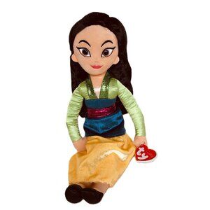 Ty New w/ Tag Sparkle Disney’s Mulan Plush Doll  16"( 41cm )